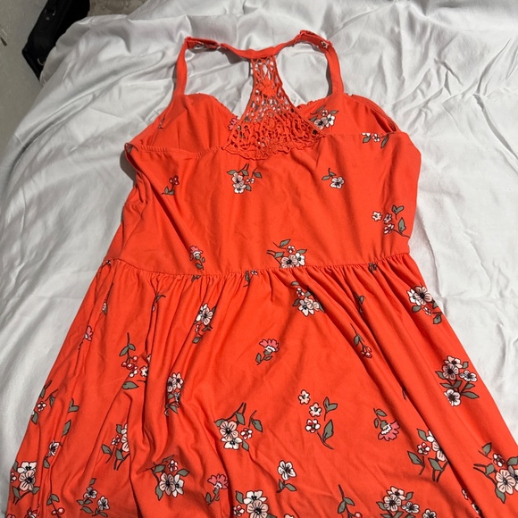 1 teal beautiful & fun sundress XL 15/17 si 1sunny orange sundress XL 15/17 size - Picture 2 of 6